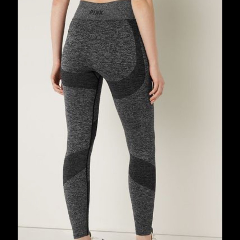 Victoria’s Secret PINK Grey Seamless Leggings Size S
